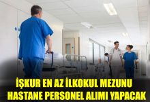 hastanelere işçi alımı